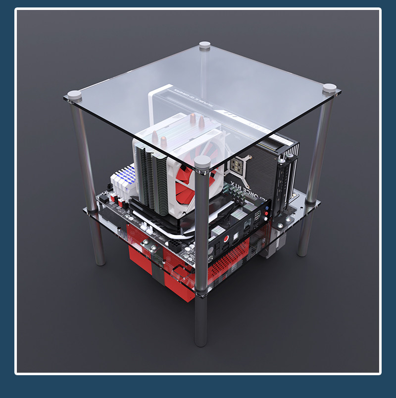 Pc Gaming Test - Open Frame PC Test Bench Case,