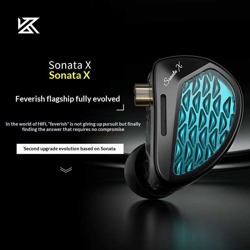 KZ Sonata X In-Ear Monitor Ear - Pc Gaming Earbuds review and price