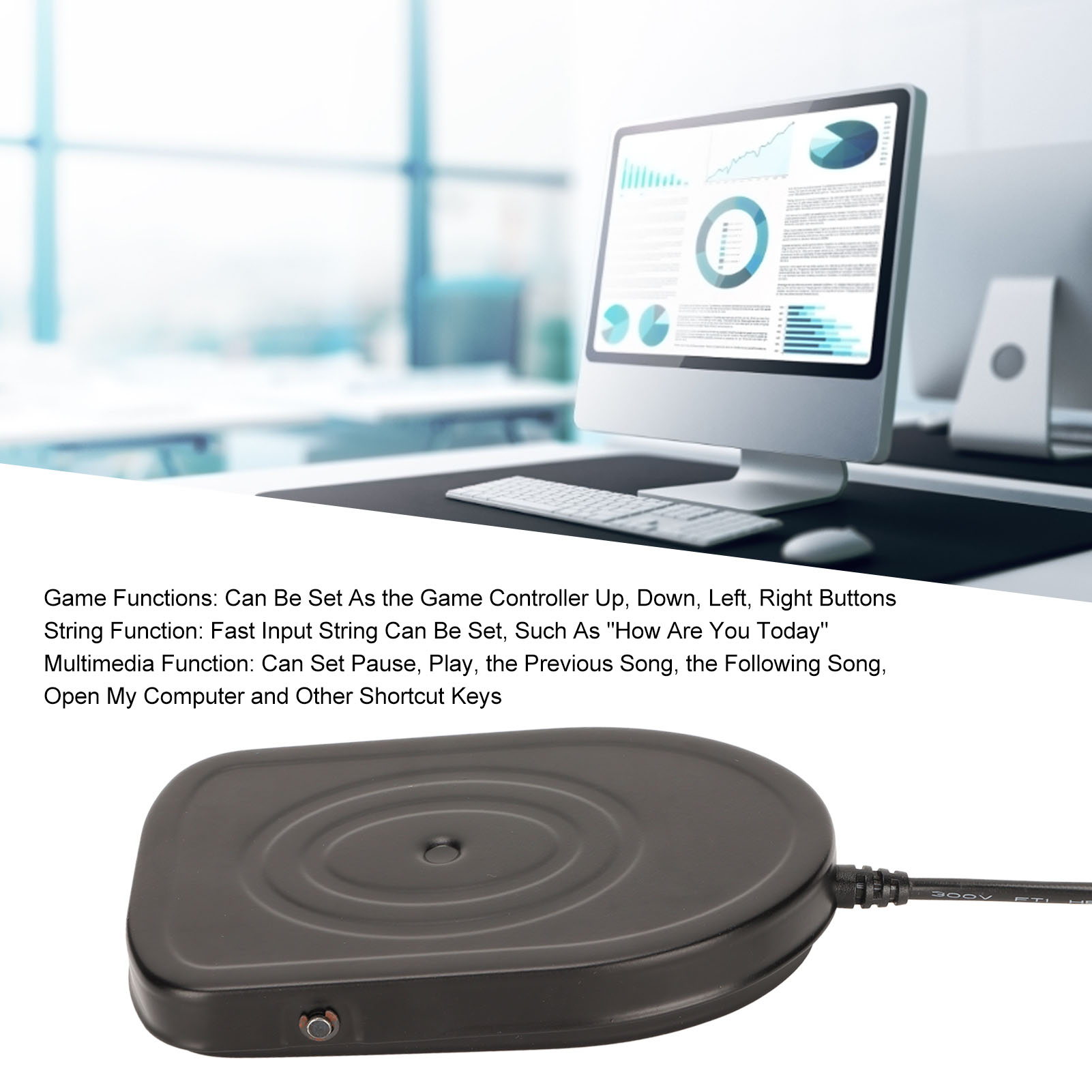 Gaming Foot Pedal Multi Functi - Gaming Controller review and price