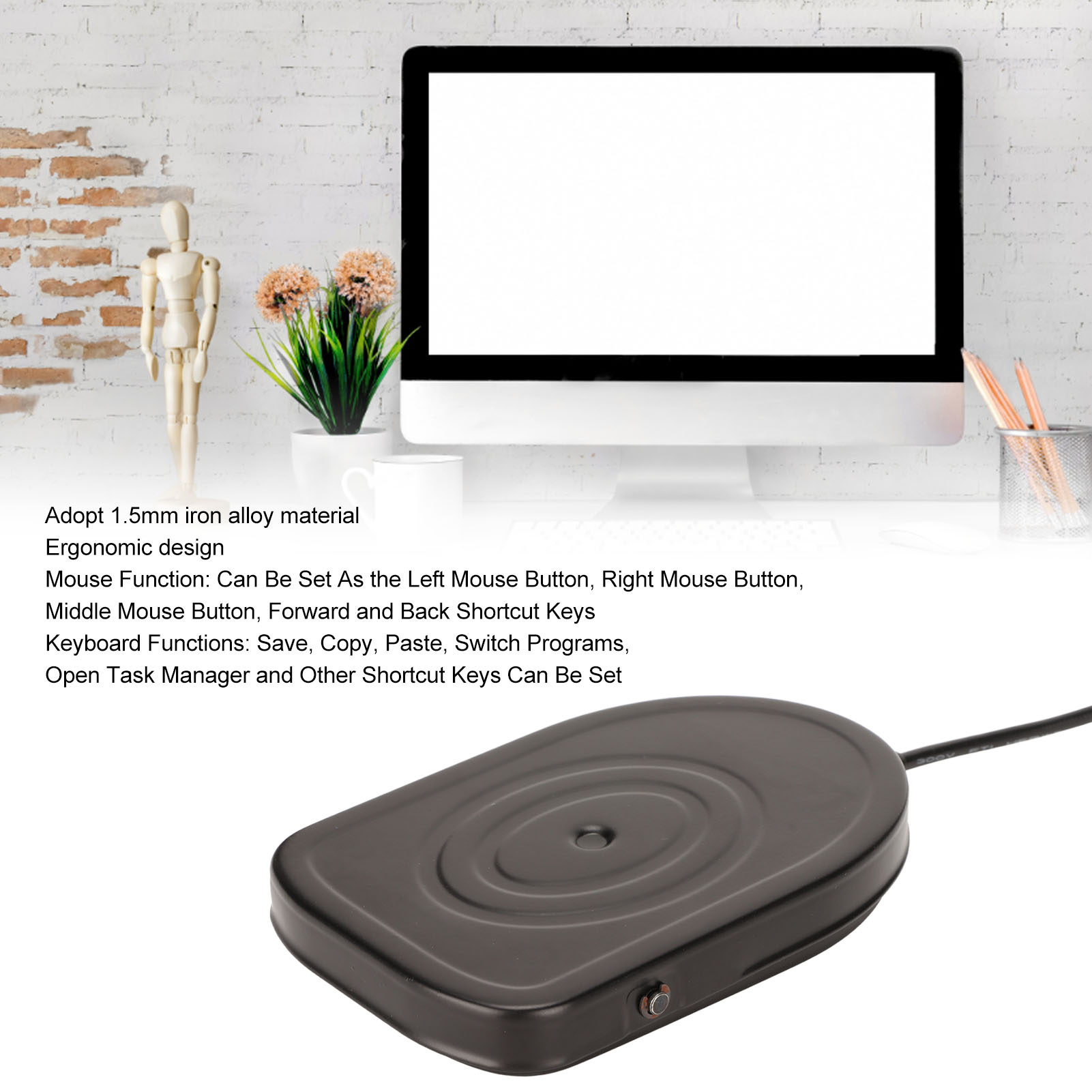 Gaming Foot Pedal Multi Functi - Gaming Controller review and price