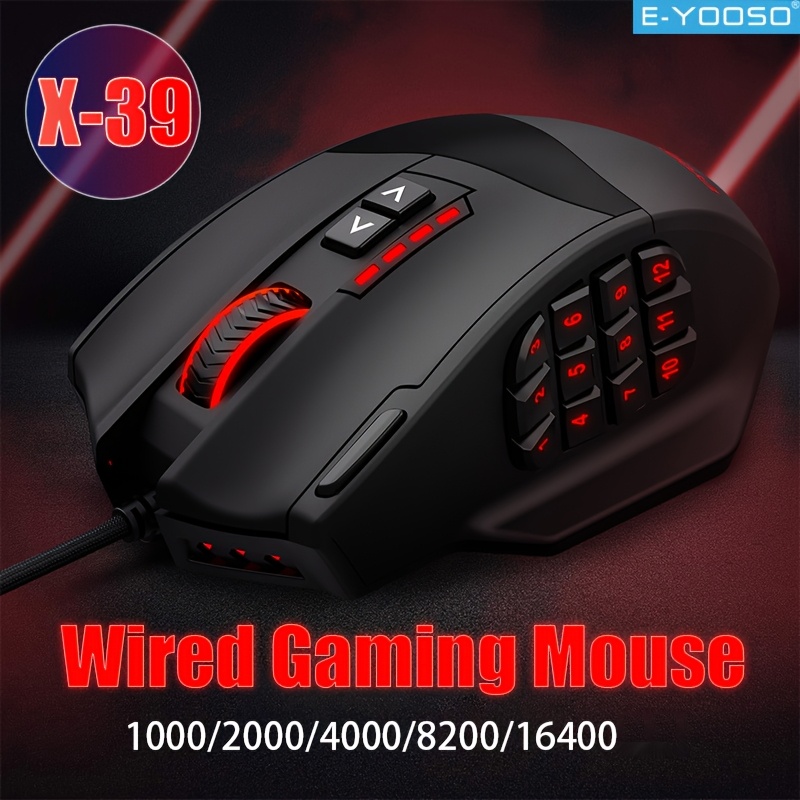 E-YOOSO RGB Wired Gaming Mouse - Mouse Bungee Holder review and price