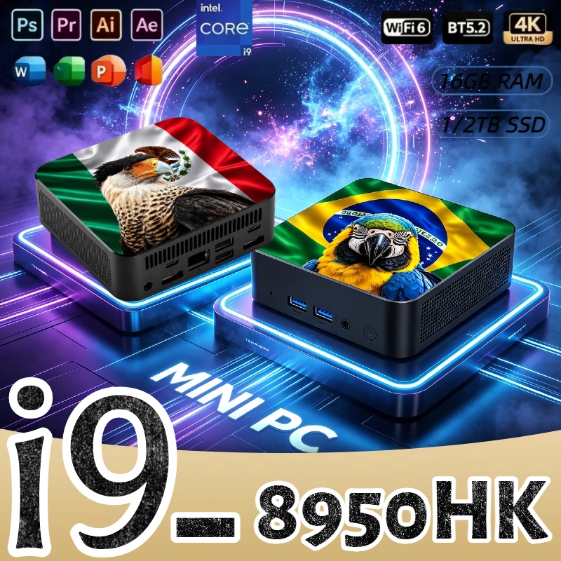 Mini PC Core i9-8950HK 16GB RA - Pc Gaming Ddr4 review and price