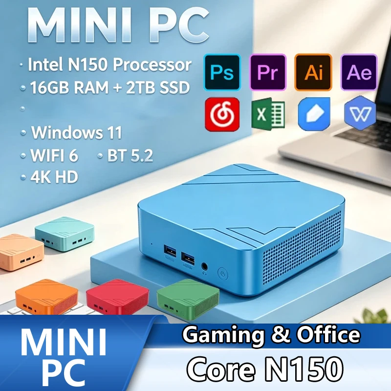 N150 Colorful Mini PC,16GB+2TB - Pc Gaming Editing review and price
