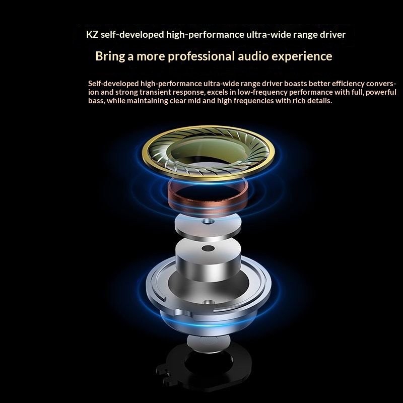 KZ Saga In Ear Earphones Two D - Pc Gaming Earbuds review and price