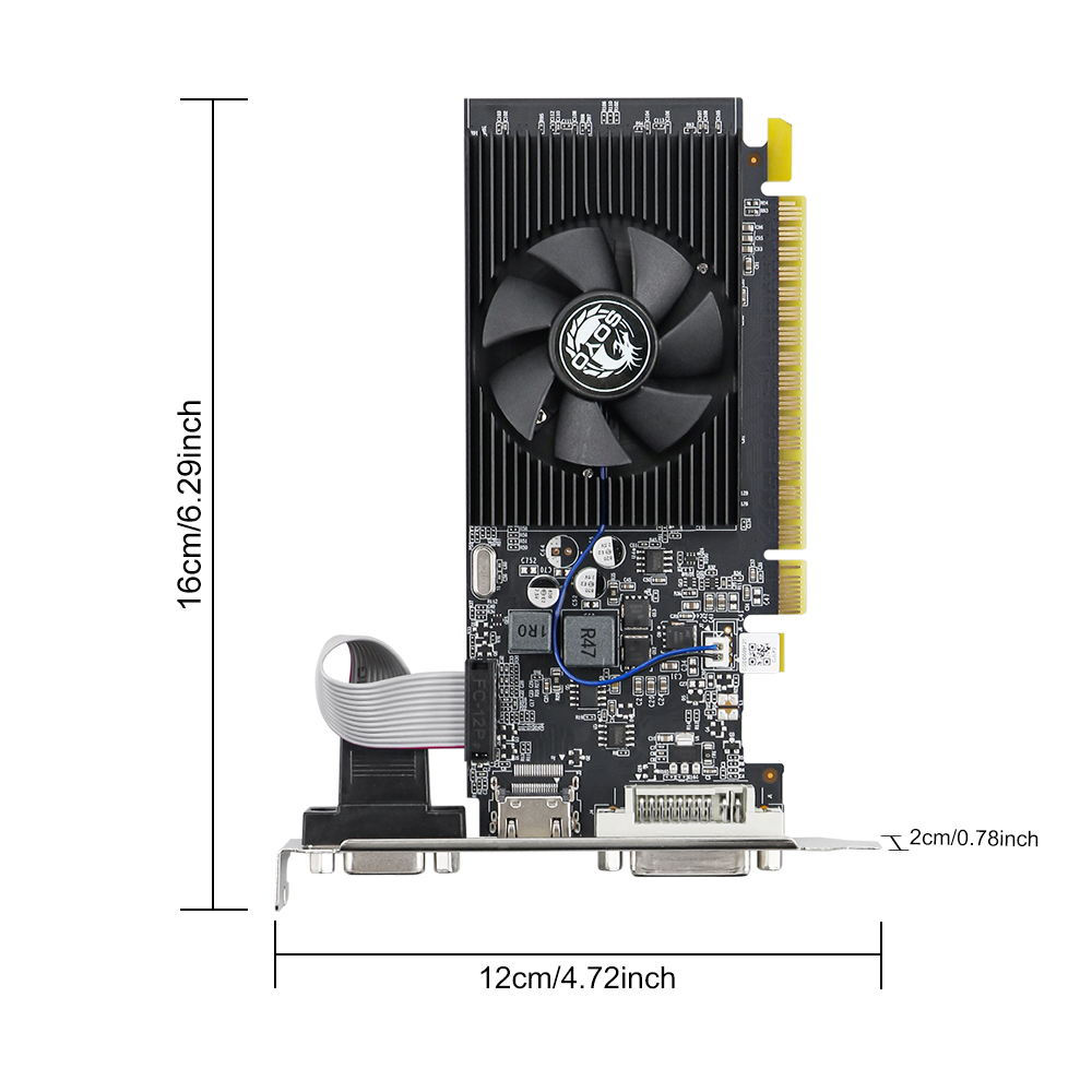 SOYO NVIDIA GPU GT610 2G Half- - Pc Gaming Nvidia review and price