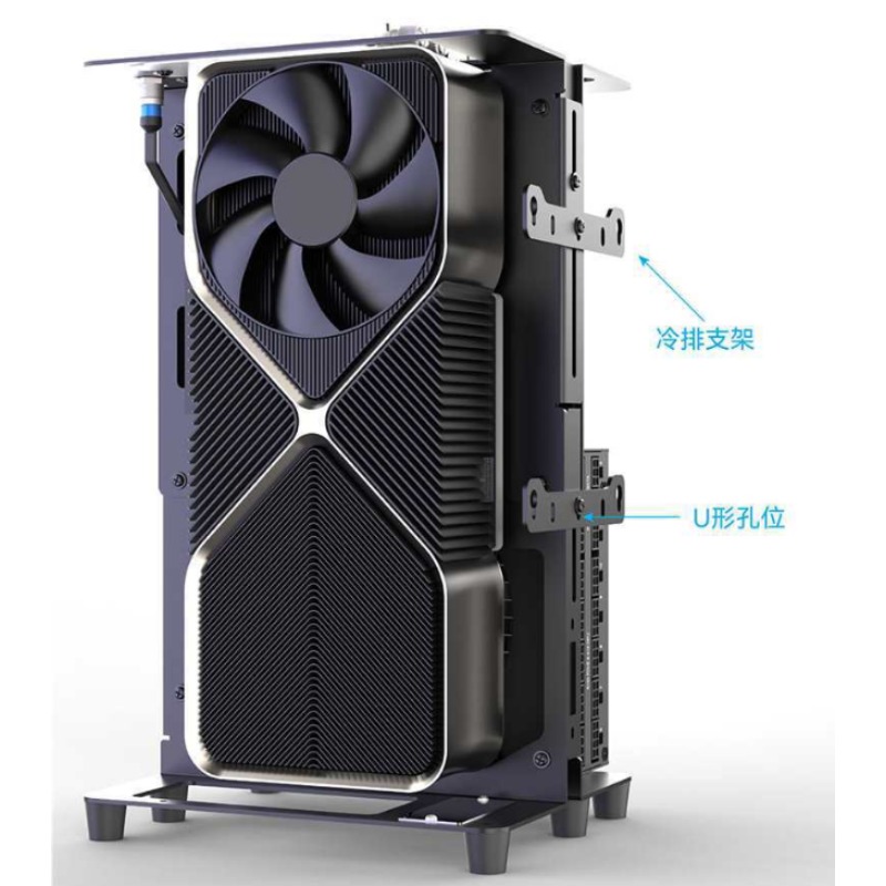 ITX Open Frame Computer Chassi - Pc Gaming Test review and price