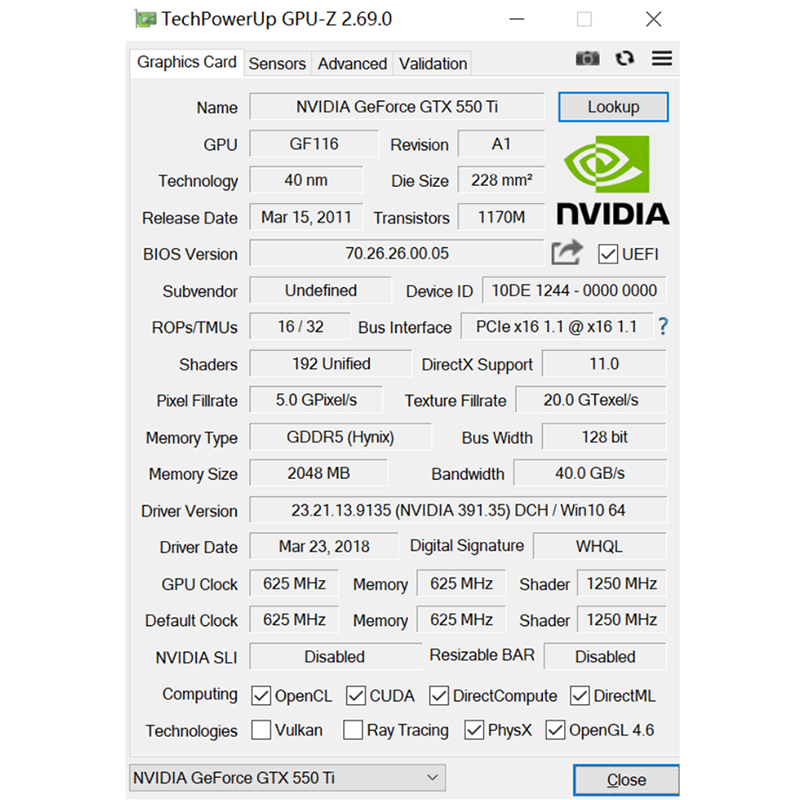 SOYO GTX 550TI GDDR5 Graphics  - Pc Gaming Nvidia review and price