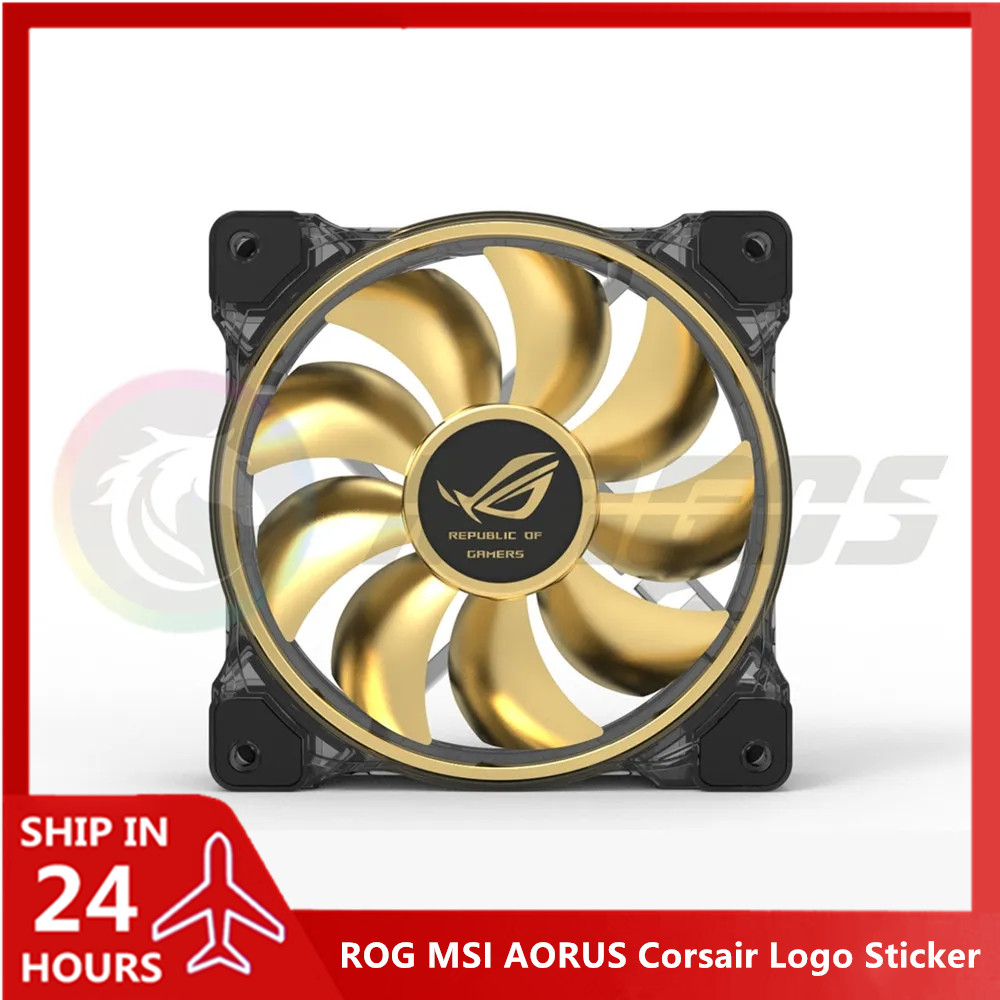 PC Gamer Cabinet Fan Logo Stic - Pc Gaming Rog review and price
