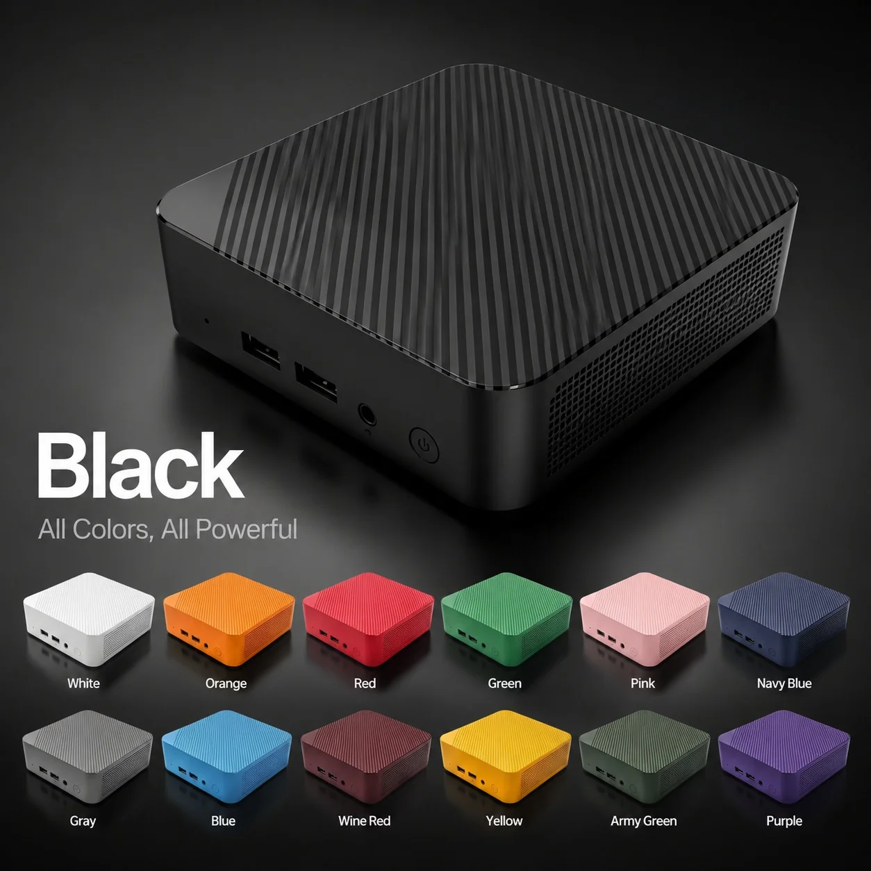 High-Performance Color Mini PC - Pc Gaming Editing review and price