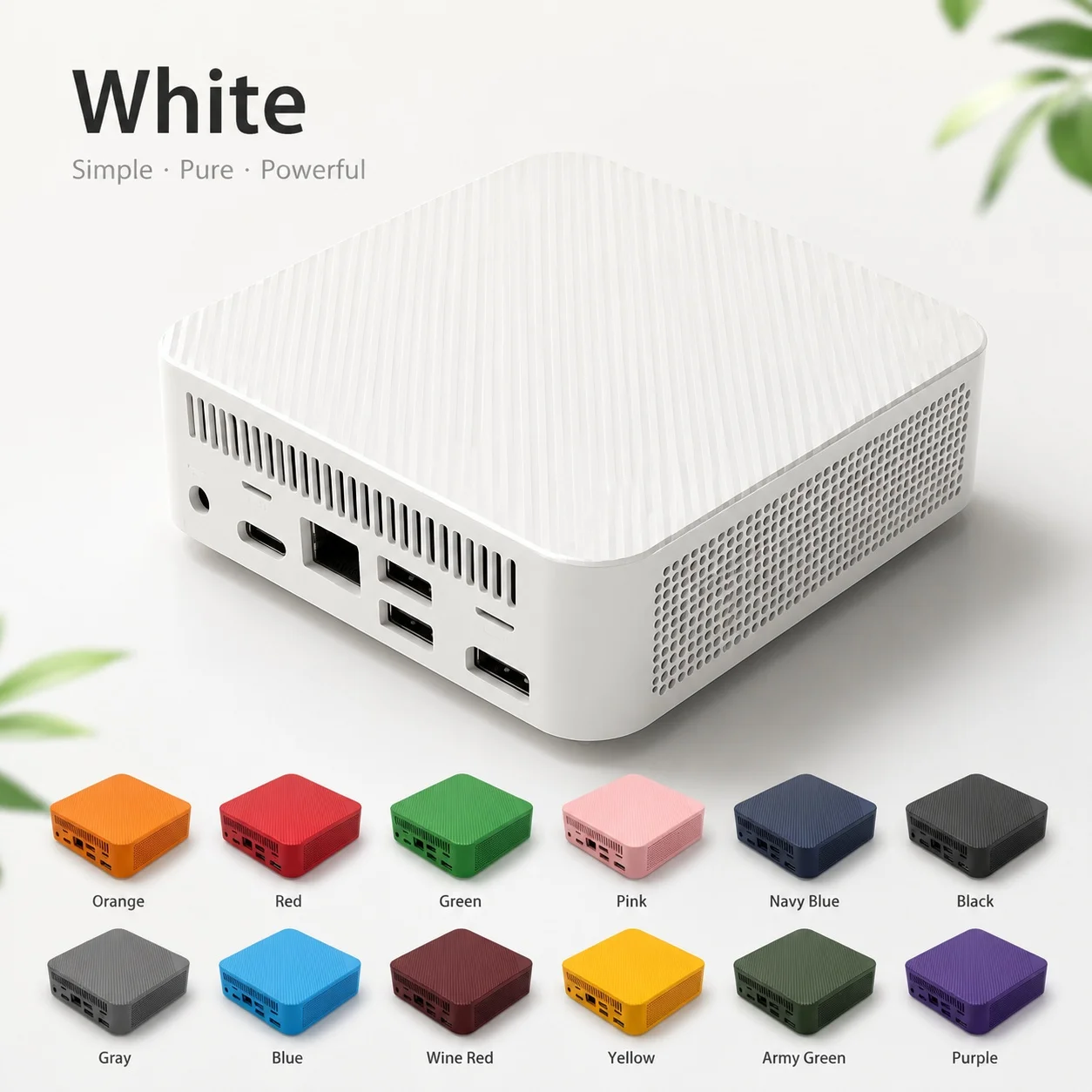 Red Mini PC, Intel Celeron N15 - Pc Gaming Editing review and price